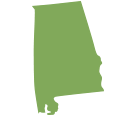 Map of Alabama