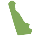 Map of Delaware