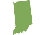 Map of Indiana