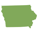 Map of Iowa