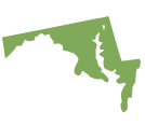 Map of Maryland