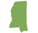 Map of Mississippi