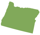 Map of Oregon
