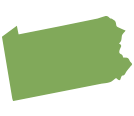 Map of Pennsylvania