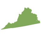 Map of Virginia